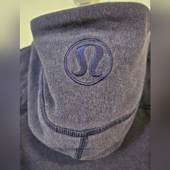 Lululemon womens size 4 Scuba Full-Zip hoodie navy blue long sleeve - Picture 4 of 7